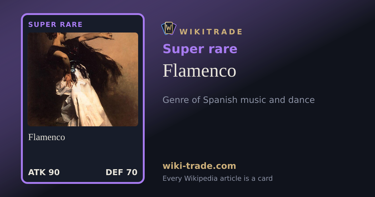 Flamenco — Super rare card