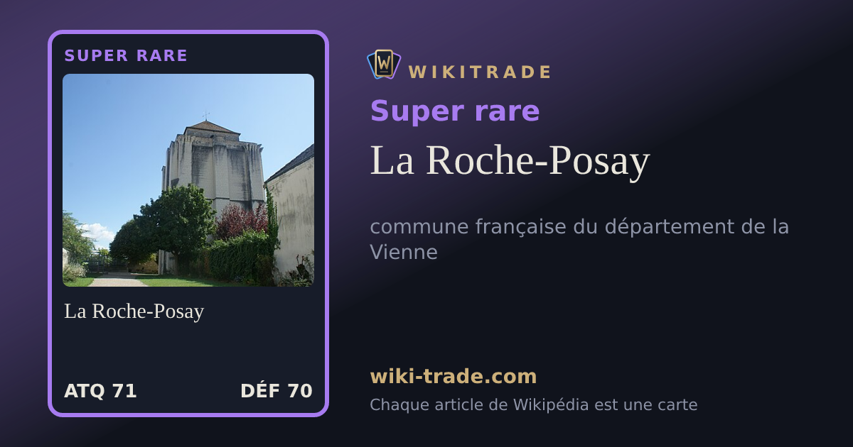 La Roche-Posay — carte Super rare