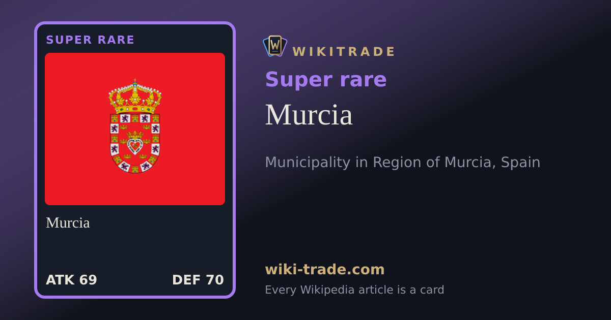 Murcia — Super rare card