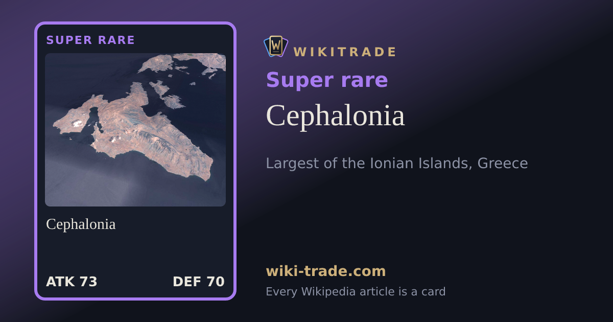 Cephalonia — Super rare card