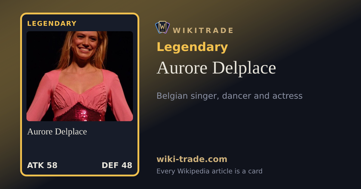 Aurore Delplace — Legendary card