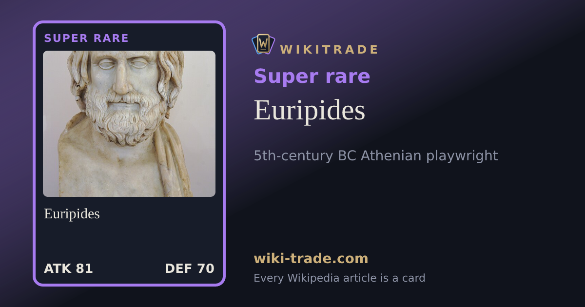 Euripides — Super rare card