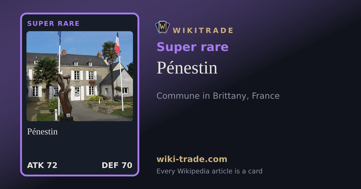 Pénestin — Super rare card