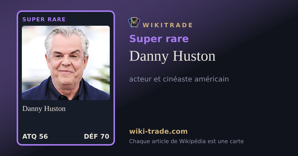 Danny Huston — carte Super rare