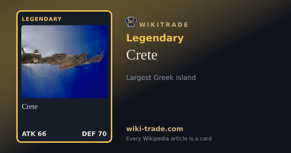 Crete — Legendary card