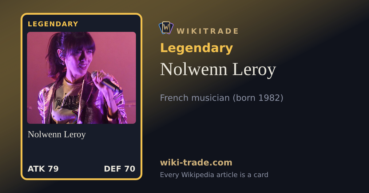 Nolwenn Leroy — Legendary card