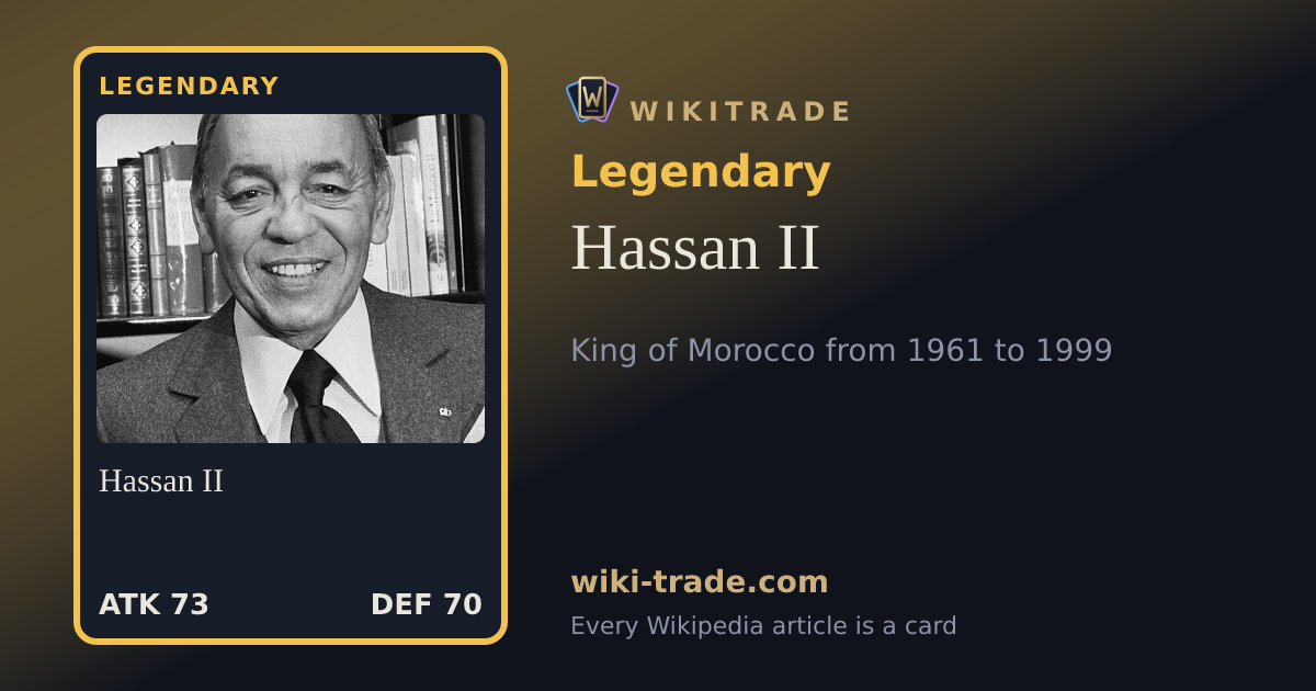 Hassan II — Legendary card
