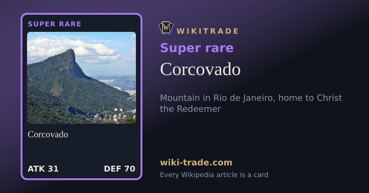 Corcovado — Super rare card