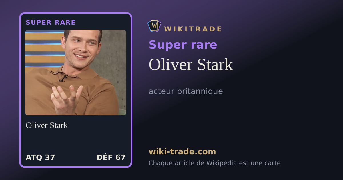 Oliver Stark — carte Super rare