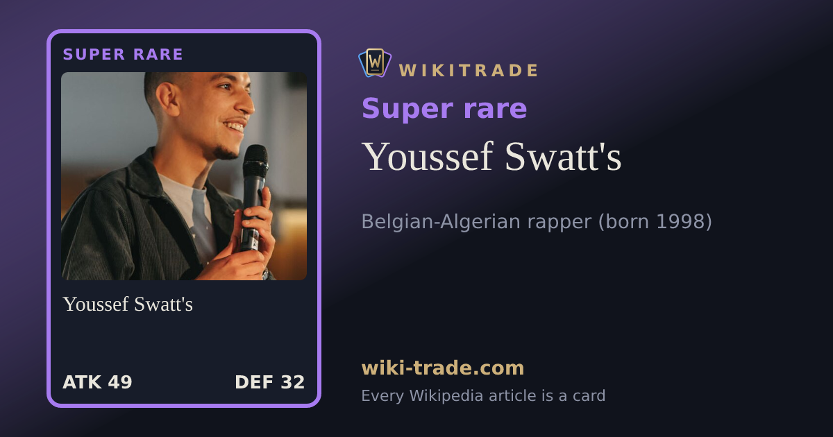 Youssef Swatt's — Super rare card