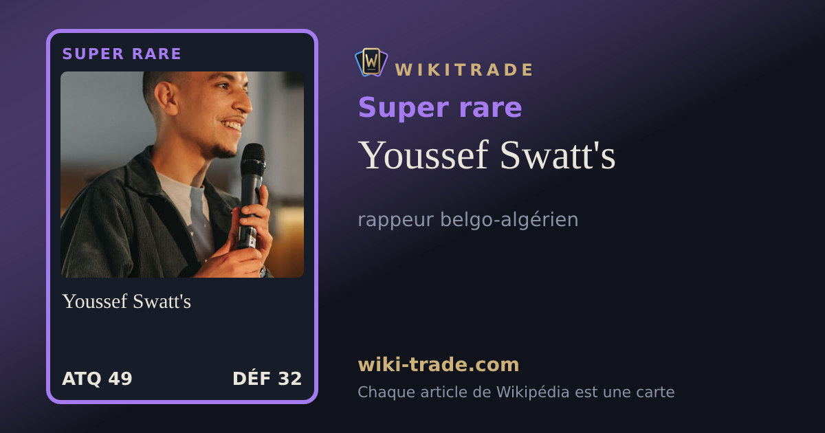 Youssef Swatt's — carte Super rare