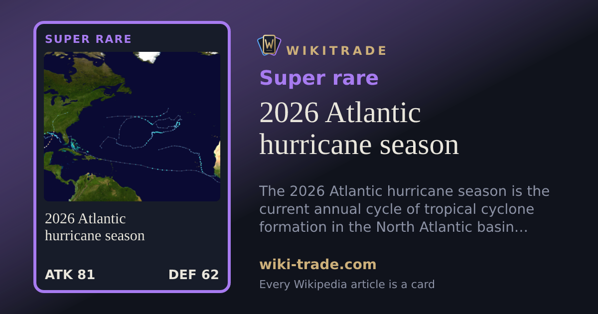 2026 Atlantic hurricane season — Super rare card