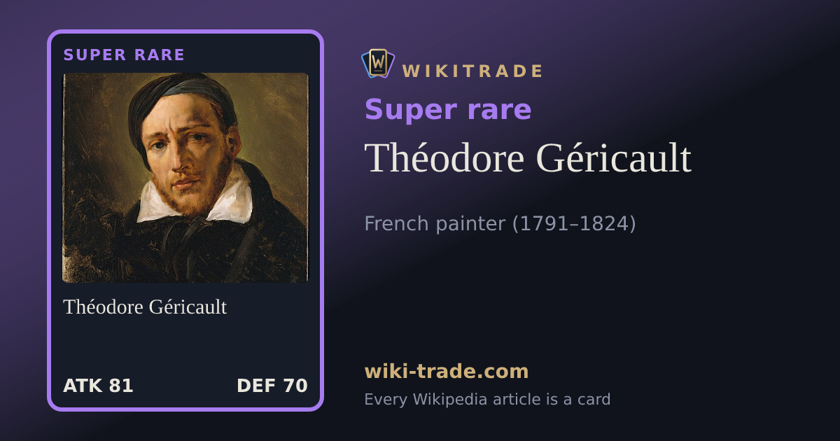 Théodore Géricault — Super rare card