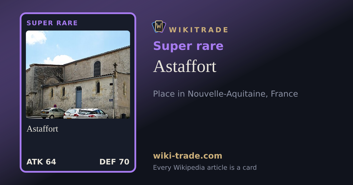 Astaffort — Super rare card