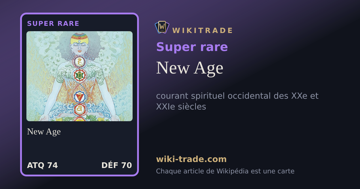New Age — carte Super rare