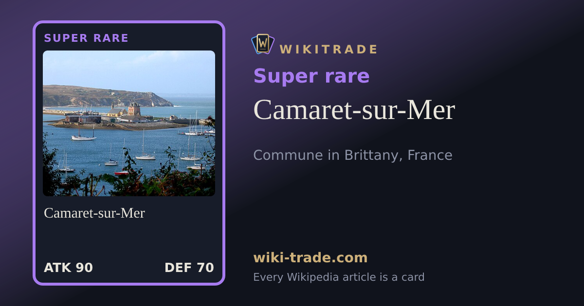 Camaret-sur-Mer — Super rare card