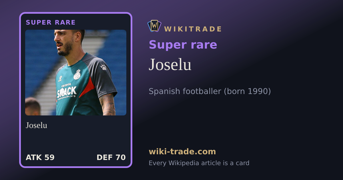 Joselu — Super rare card