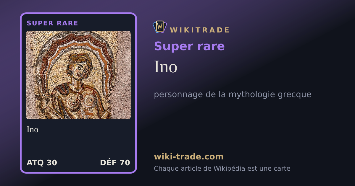 Ino — carte Super rare