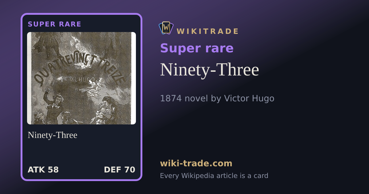 Ninety-Three — Super rare card