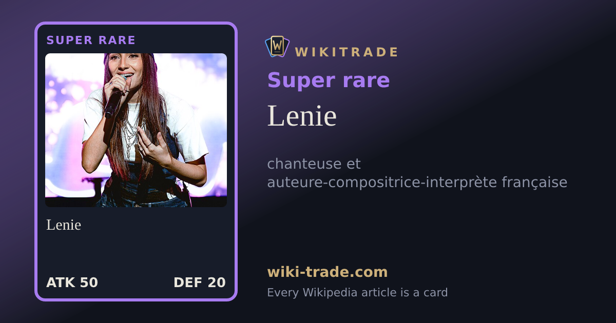 Lenie — Super rare card