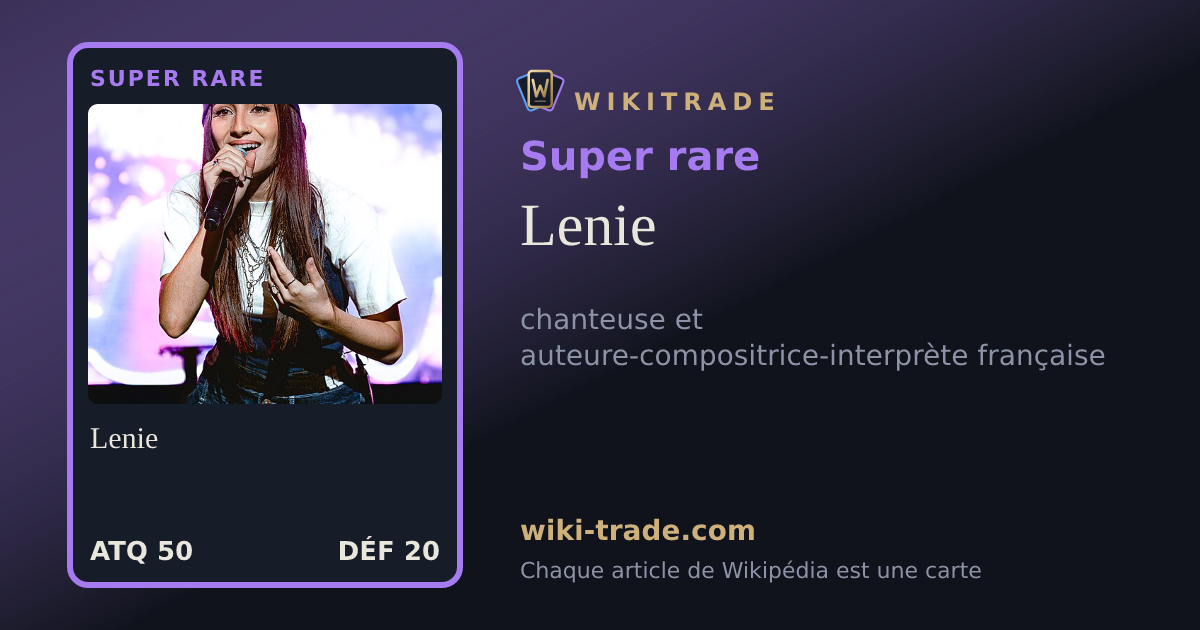 Lenie — carte Super rare