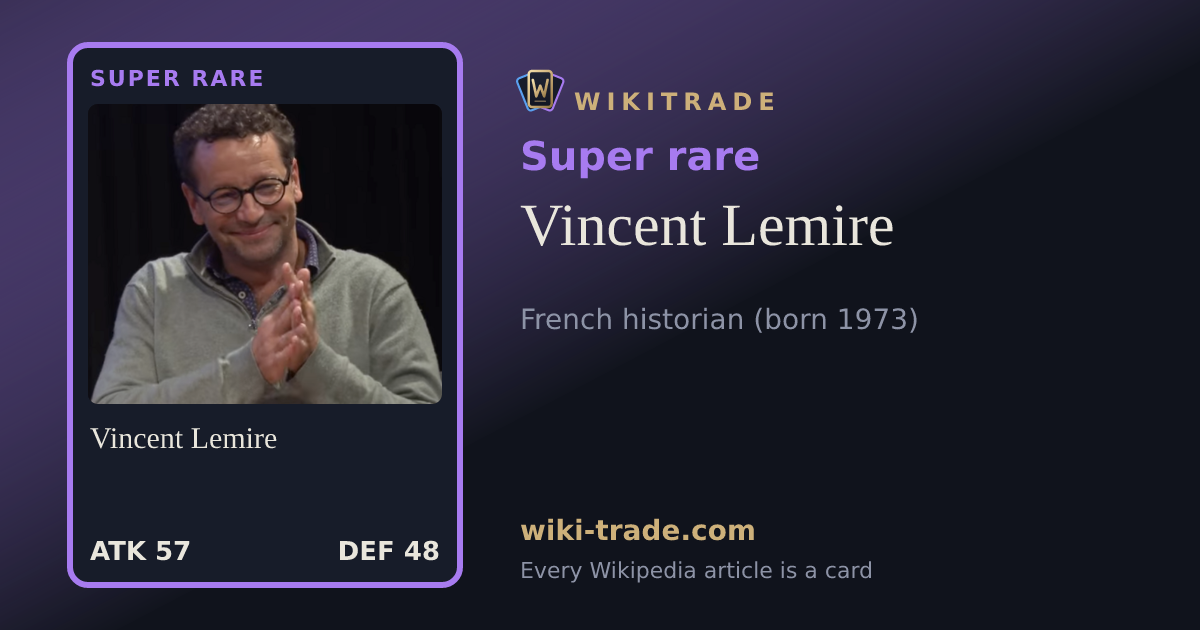 Vincent Lemire — Super rare card