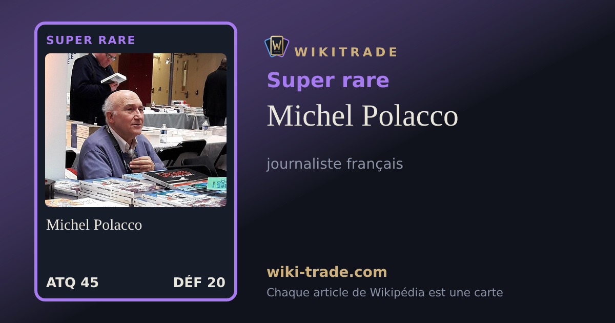 Michel Polacco — carte Super rare