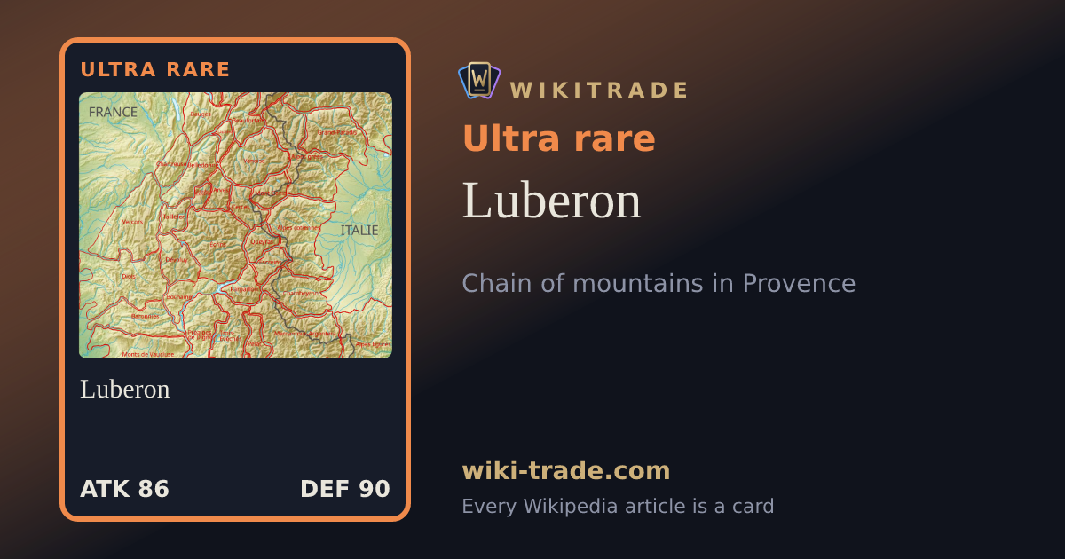 Luberon — Ultra rare card