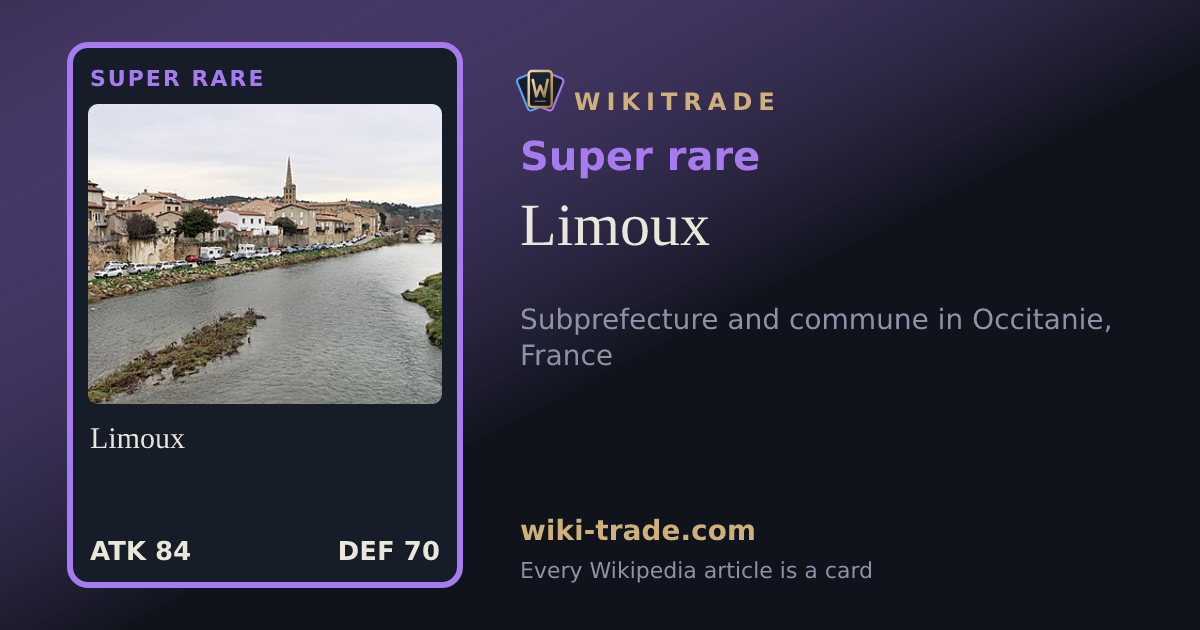 Limoux — Super rare card