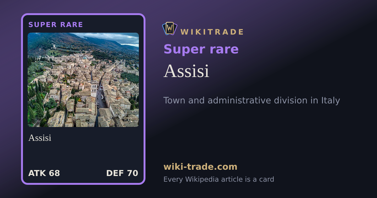 Assisi — Super rare card