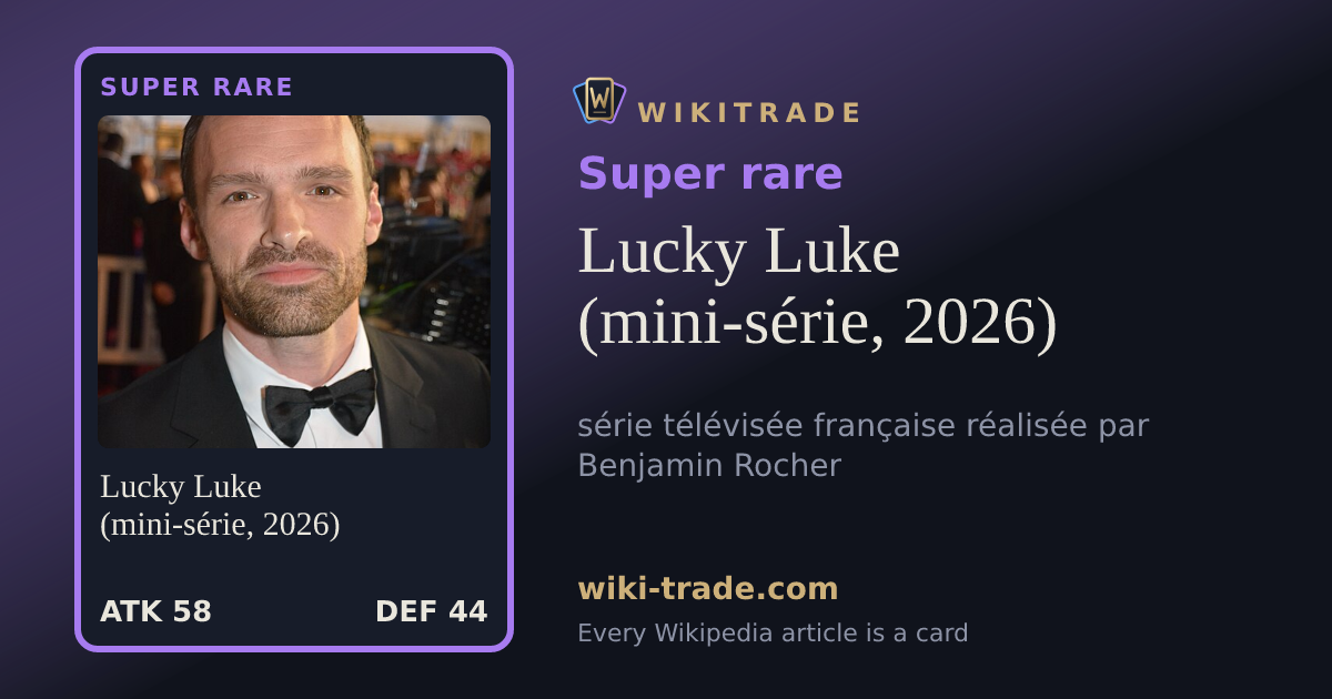 Lucky Luke (mini-série, 2026) — Super rare card