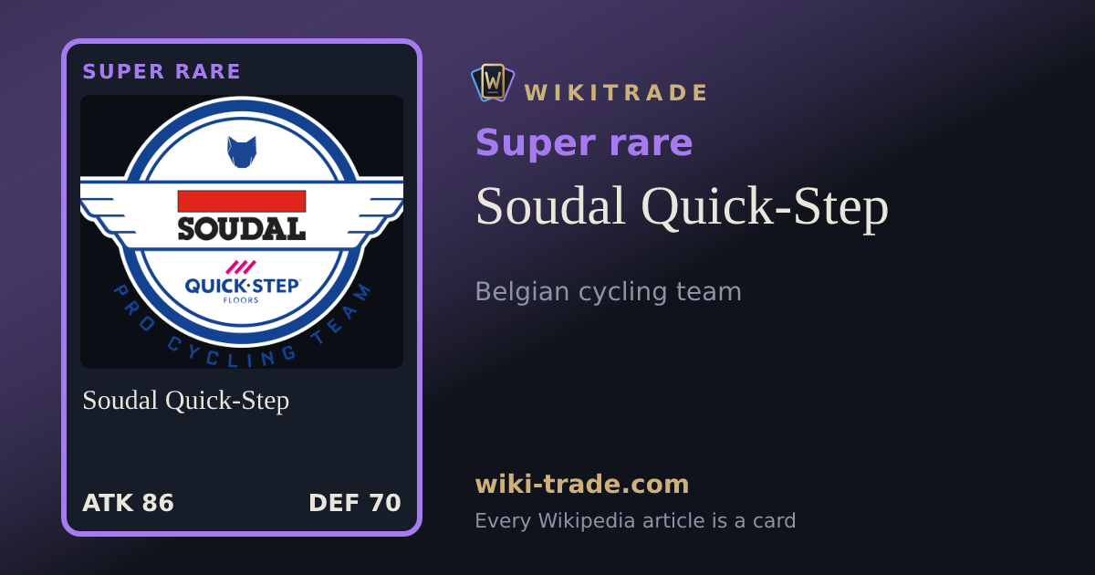 Soudal Quick-Step — Super rare card
