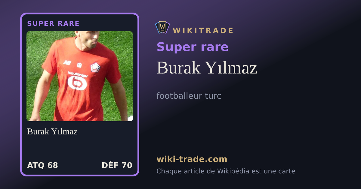 Burak Yılmaz — carte Super rare