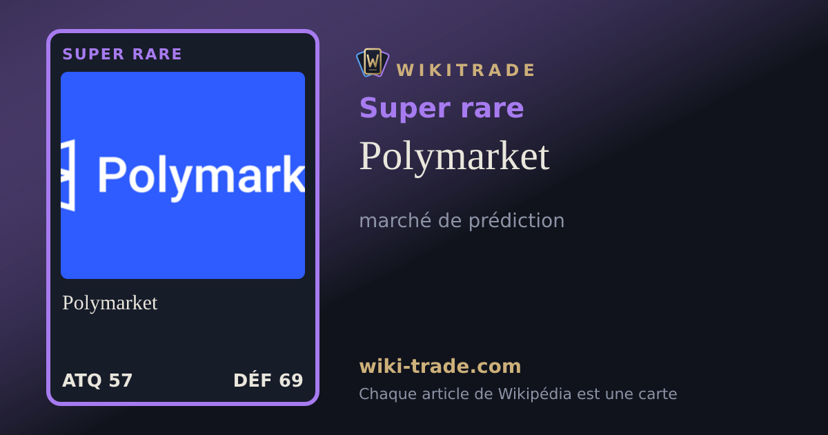 Polymarket — carte Super rare