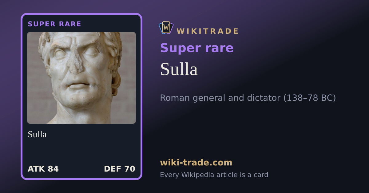 Sulla — Super rare card