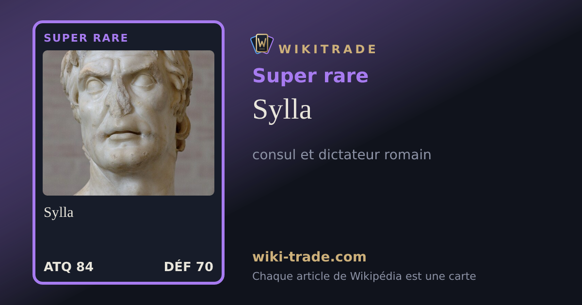 Sylla — carte Super rare