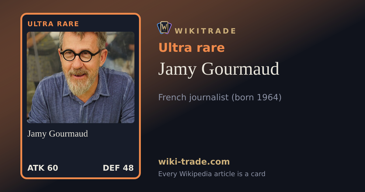 Jamy Gourmaud — Ultra rare card
