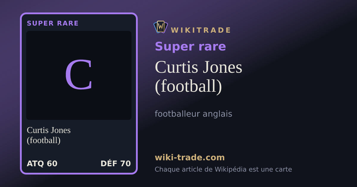Curtis Jones (football) — carte Super rare