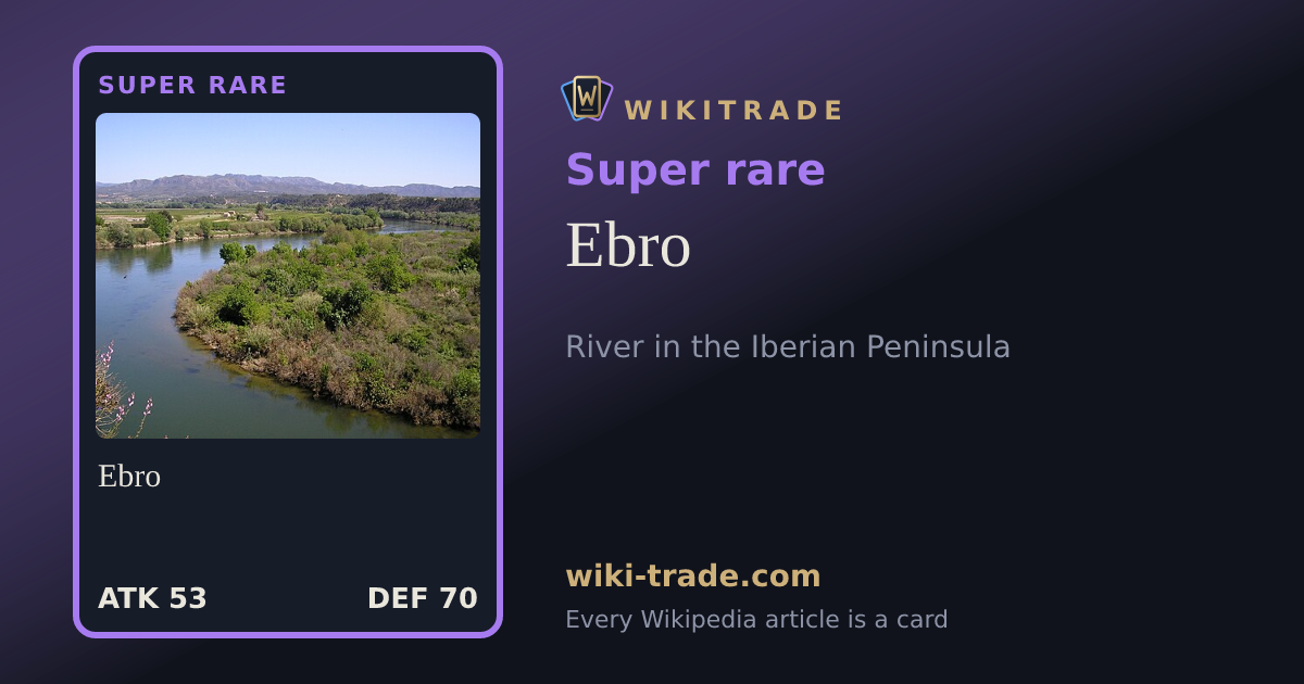 Ebro — Super rare card