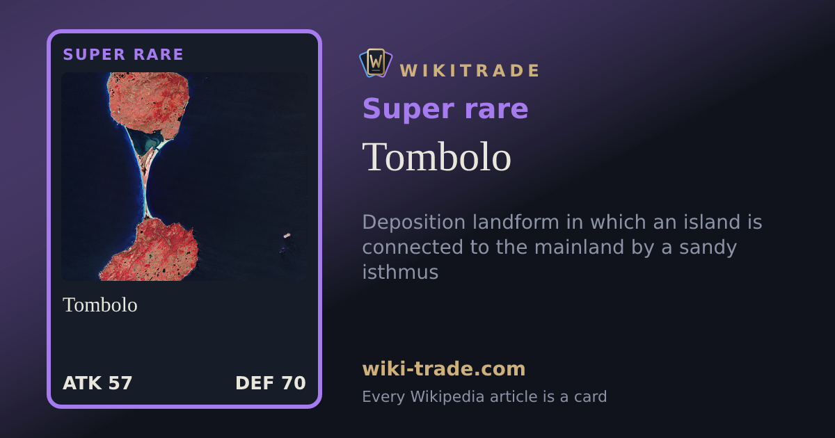 Tombolo — Super rare card