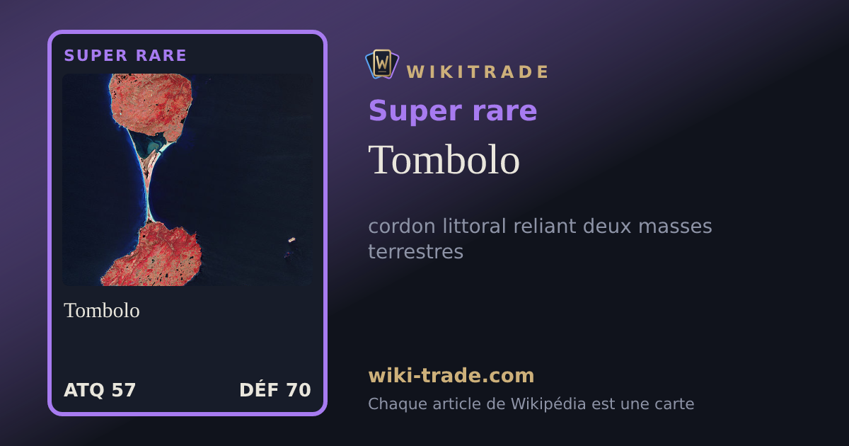Tombolo — carte Super rare