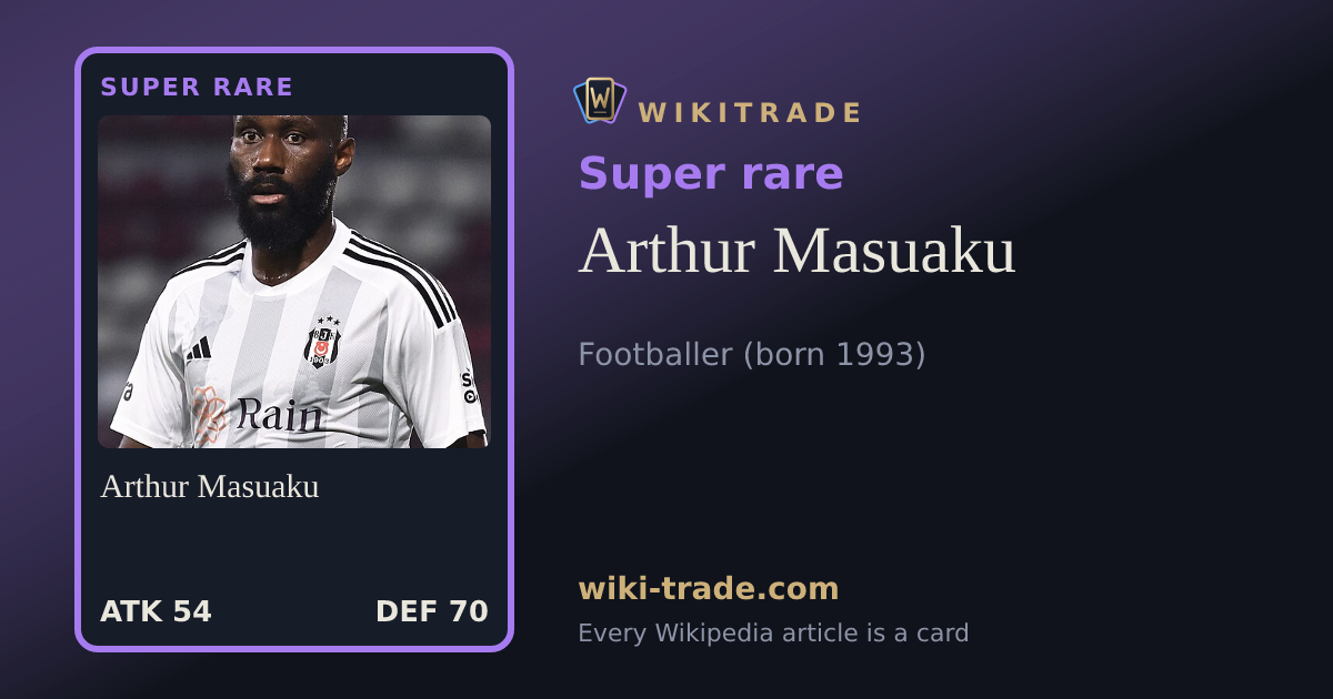 Arthur Masuaku — Super rare card