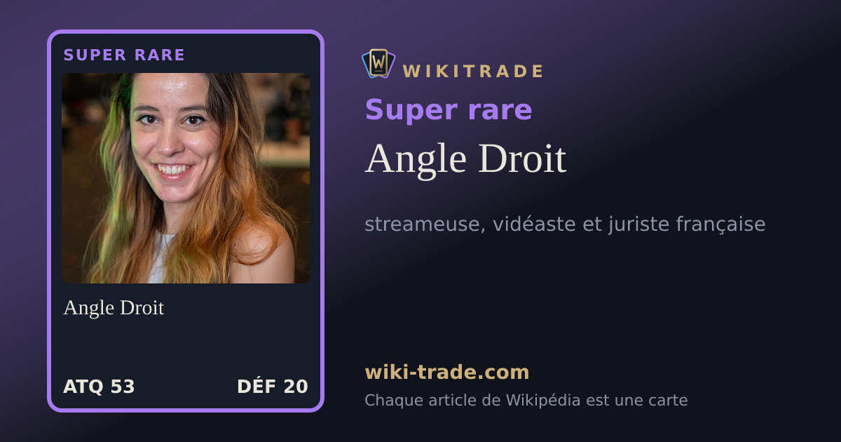 Angle Droit — carte Super rare