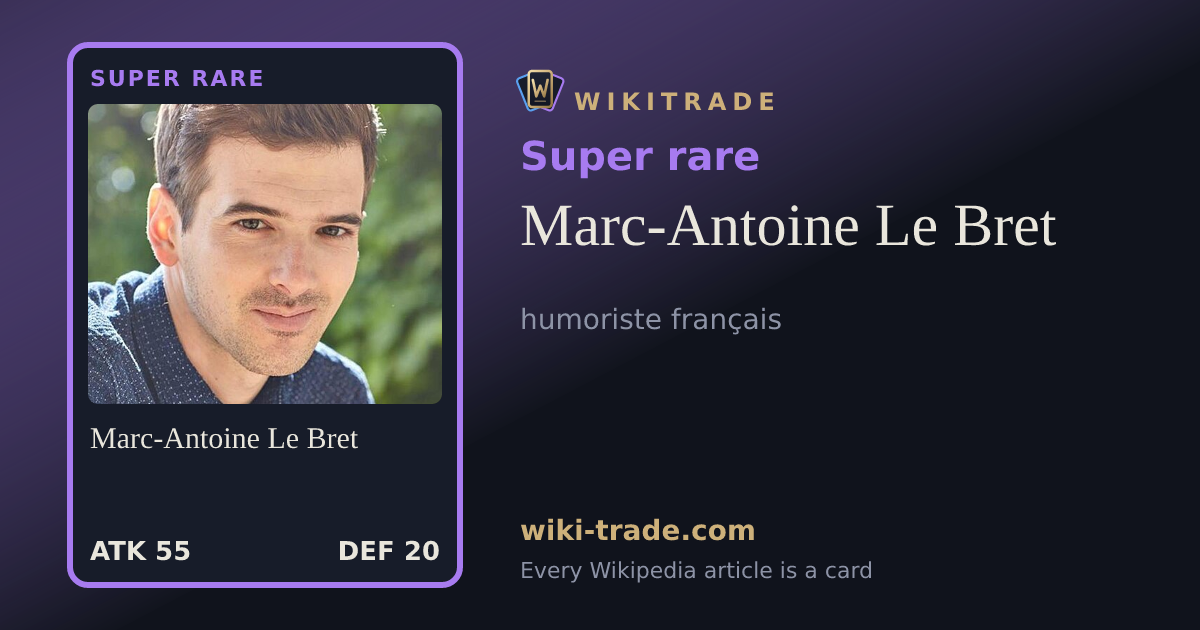 Marc-Antoine Le Bret — Super rare card