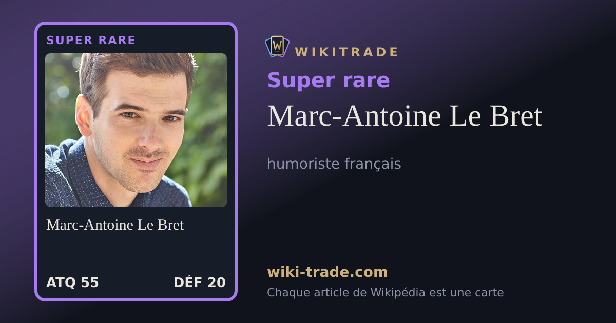 Marc-Antoine Le Bret — carte Super rare
