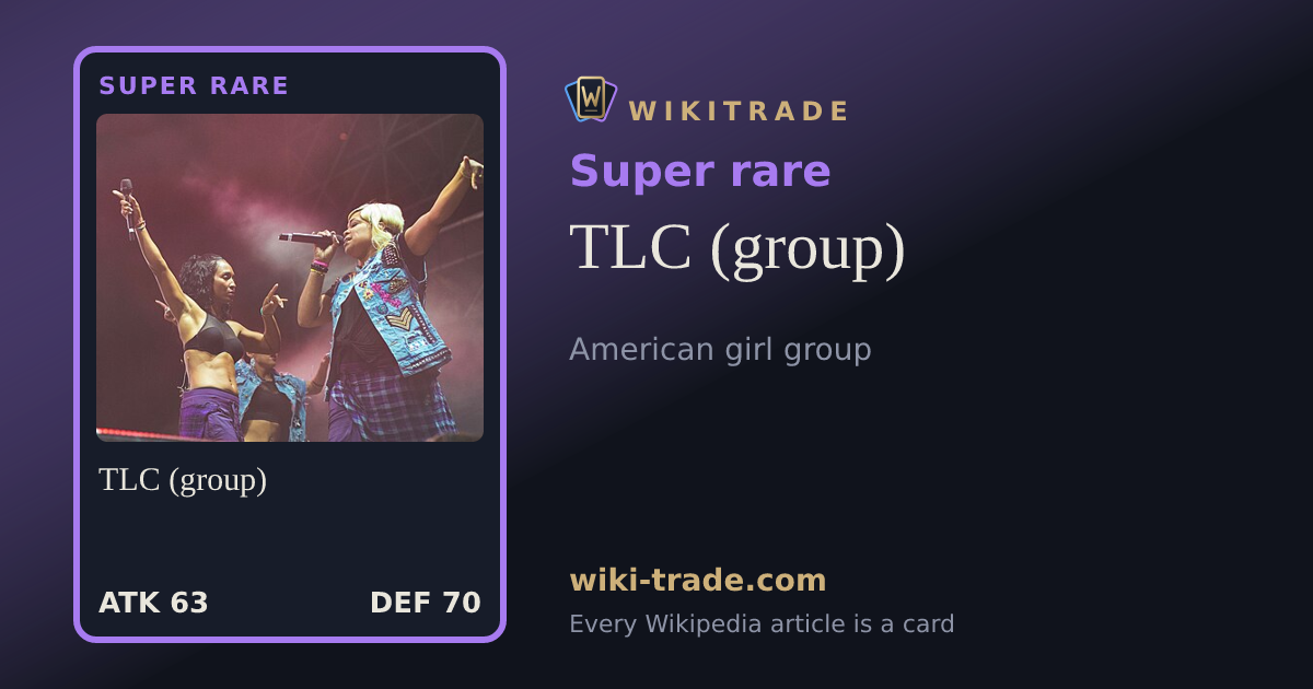 TLC (group) — Super rare card