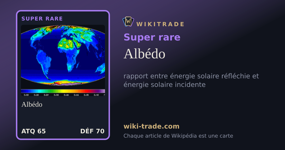 Albédo — carte Super rare