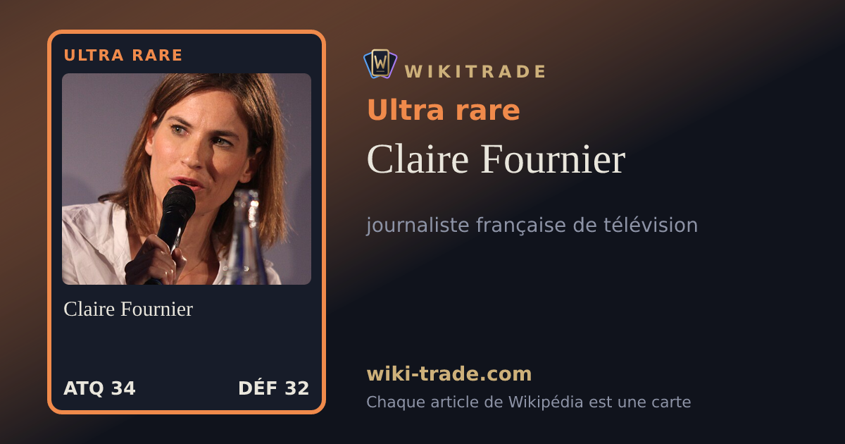 Claire Fournier — carte Ultra rare