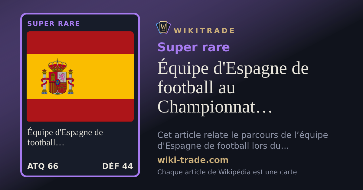 Équipe d'Espagne de football au Championnat d'Europe 2024 — carte Super rare
