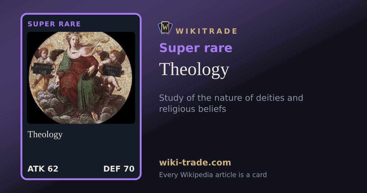 Theology — Super rare card